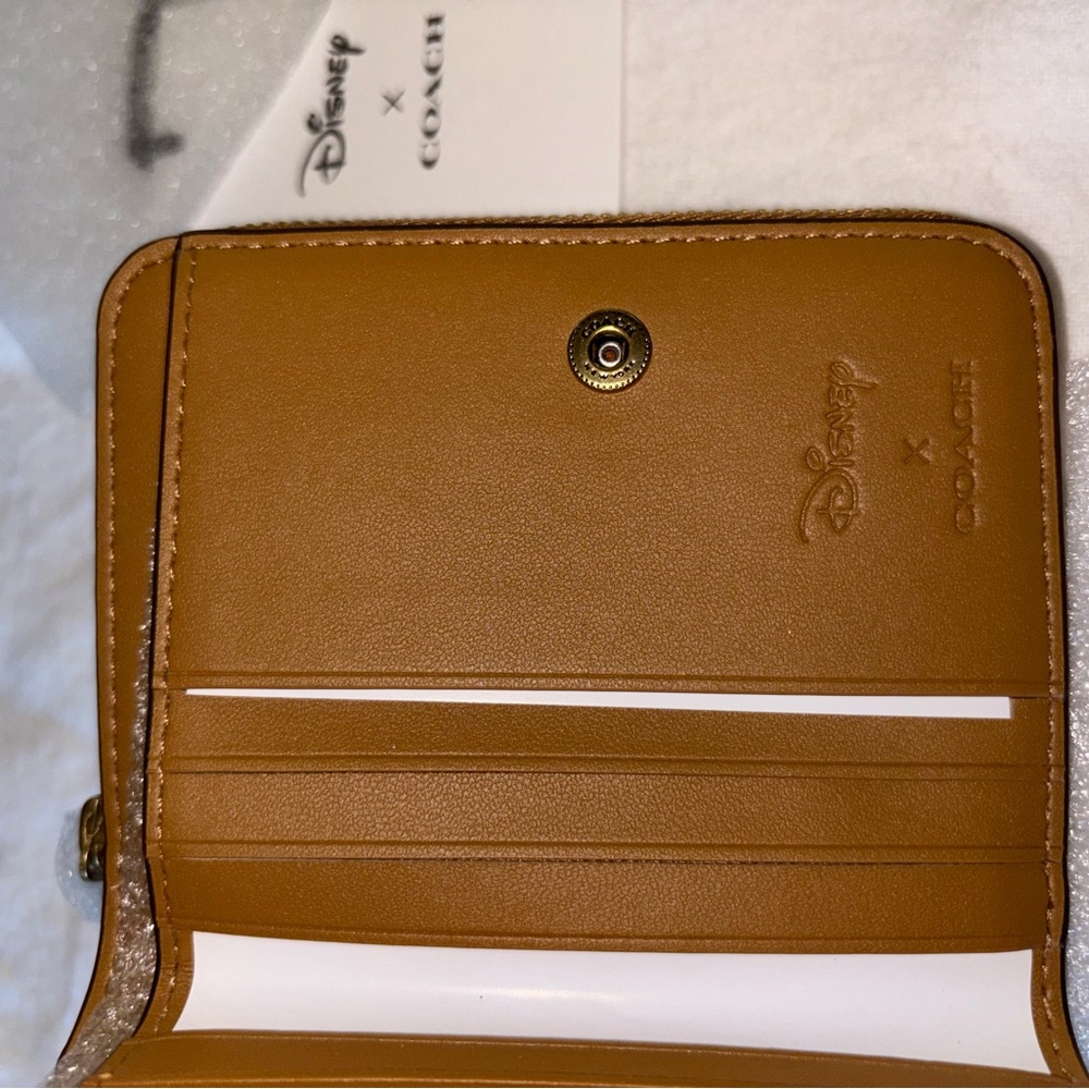 Disney x Coach Mickey and Friends Billfold Wallet NWT - Picture 7 of 10